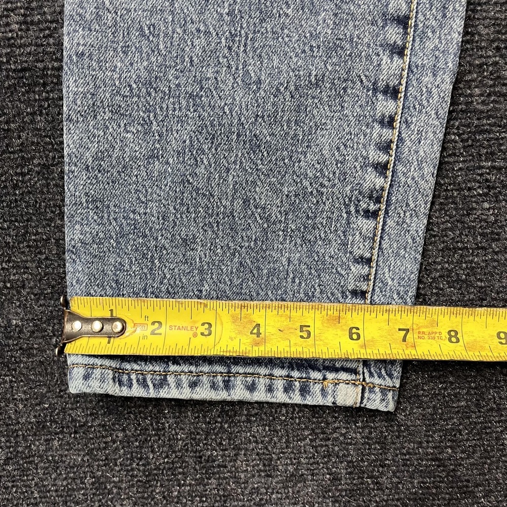 Aeropostale Mid Rise Ankle Straight Jeans Womens 0 Medium Blue Stretch Denim - Picture 10 of 11